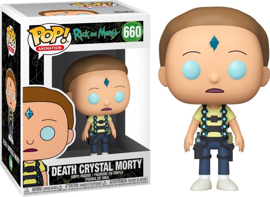 FUNKO POP RICK AND MORTY DEATH CRYSTAL MORTY 660