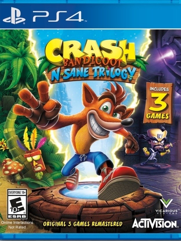 CRASH BANDICOOT N SANE TRILOGY JUEGO PS4