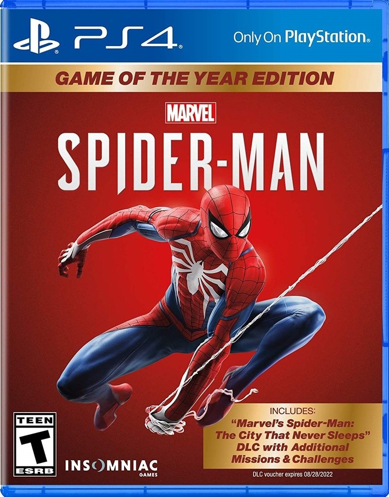 SPIDER-MAN GAME OF THE YEAR EDITION JUEGO PS4
