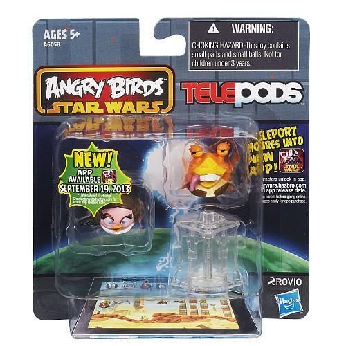 HASBRO ANGRY BIRDS STAR WARS TELEPOD X 2