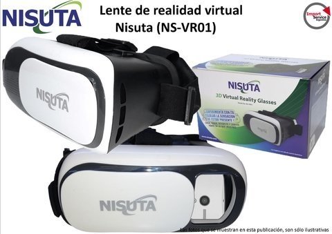 NISUTA VR GAFAS PARA REALIDAD VIRTUAL 3D NS-VR01