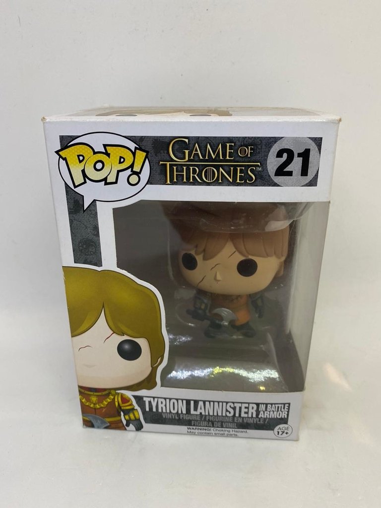 FUNKO POP GAME OF THRONES TYRION LANNISTER IN BATTLE ARMOR 21