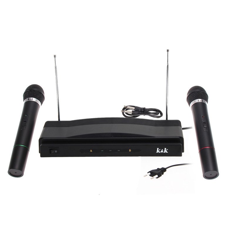 K & K MICROPHONE WIRELESS & RECEIVER AT-306