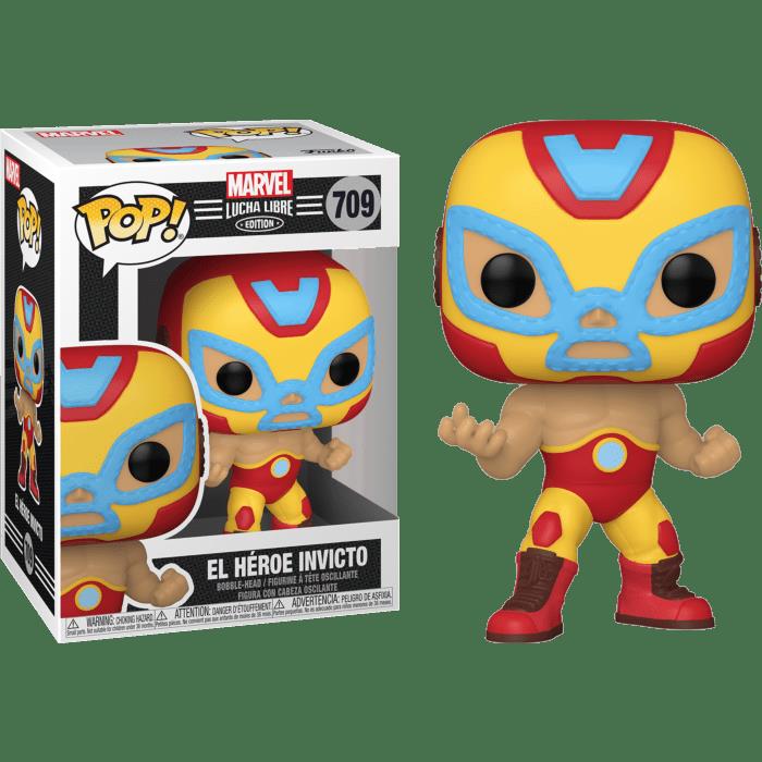 FUNKO POP MARVEL LUCHA LIBRE EDITION EL HEROE INVICTO 709