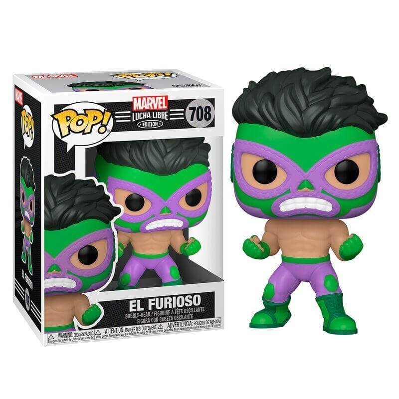 FUNKO POP MARVEL LUCHA LIBRE EDITION EL FURIOSO 708