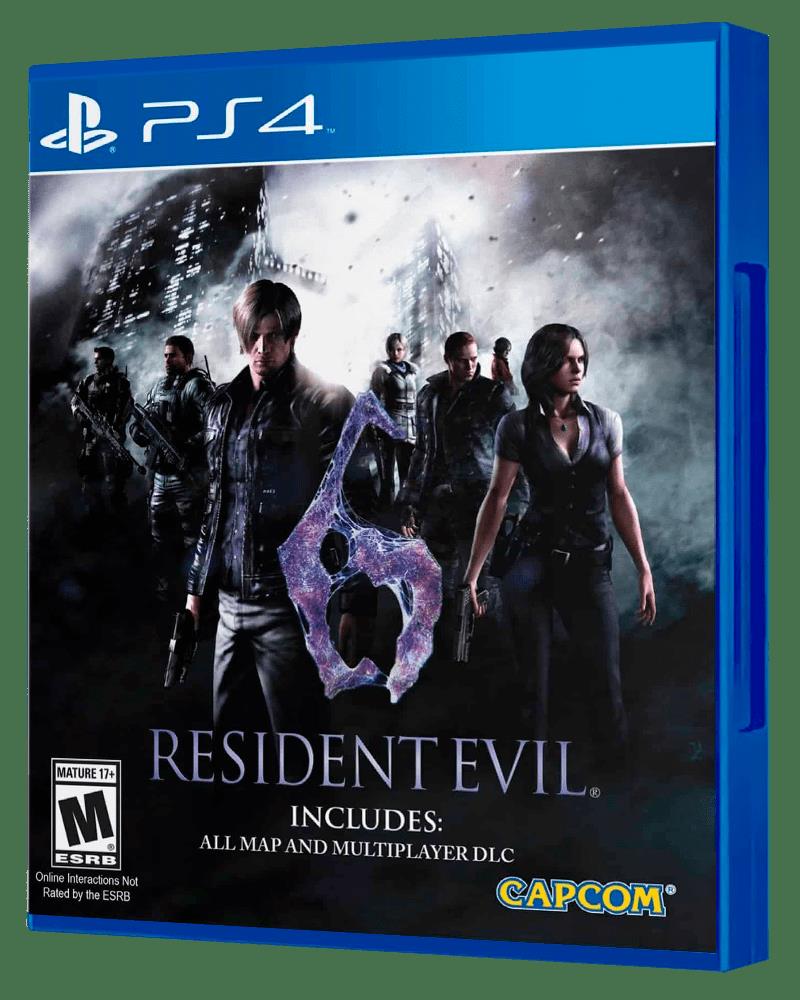 RESIDENT EVIL 6 JUEGO PS4