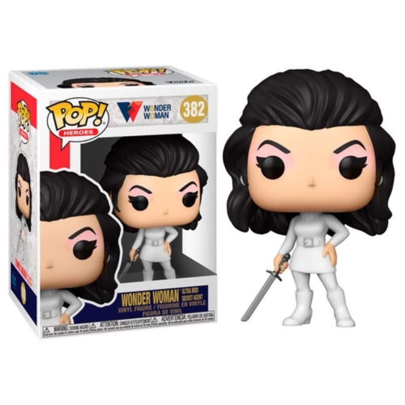 FUNKO POP WONDER WOMAN 80 TH WONDER WOMAN ULTRA MOD SECRET AGENT 382
