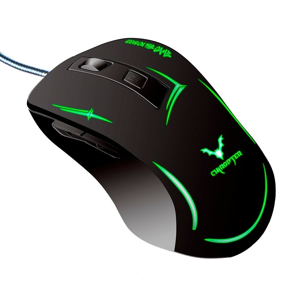 WESDAR CHIROPTER GAME MOUSE CERBERUS X4 BLACK