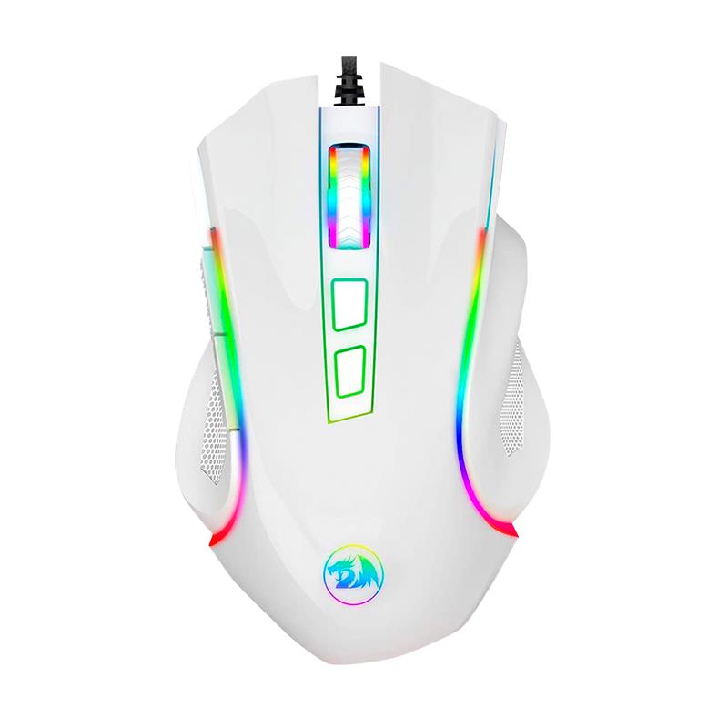 REDRAGON MOUSE GAMER GRIFFIN M607 RGB WHITE